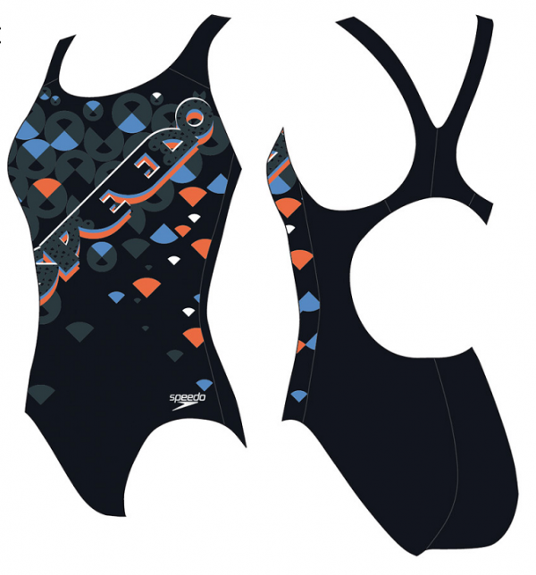 SPEEDO Smoothdive Splashback Купальник детский