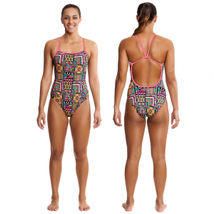 Купальник для спортивного плавания Funkita-aztec-princess-s-1