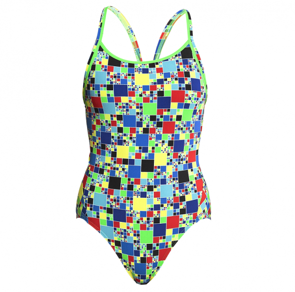 Купальник для спортивного плавания-Funkita-rubiks-runner-s-1