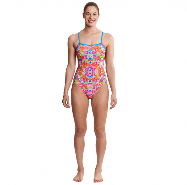 FUNKITA Coral Bloom Купальник спортивный раздельный