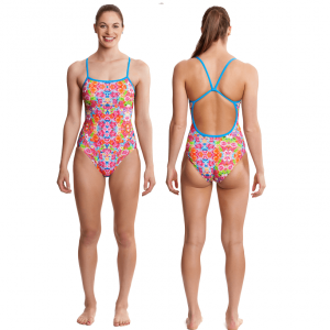 FUNKITA Coral Bloom Купальник спортивный раздельный