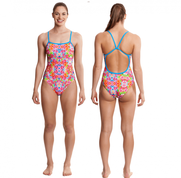 FUNKITA Coral Bloom Купальник спортивный раздельный