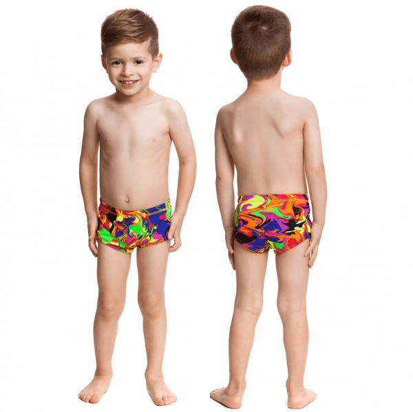 Детские плавки для бассейна Funky-Trunks-liquefield-s-39