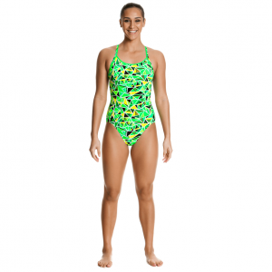 Спортивный купальник FUNKITA-FLURO-FLURO-FRACTURE-01