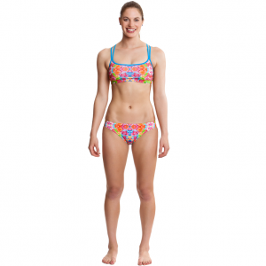 FUNKITA Coral Bloom Купальник спортивный раздельный