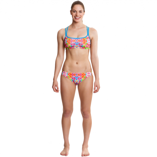 FUNKITA Coral Bloom Купальник спортивный раздельный