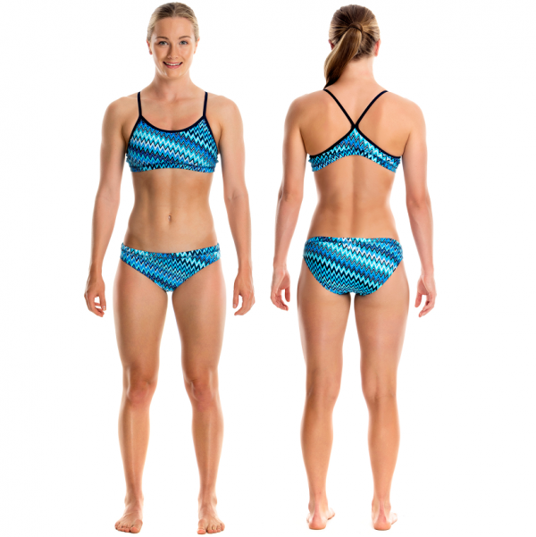 FUNKITA Static Blur Купальник спортивный детский раздельный