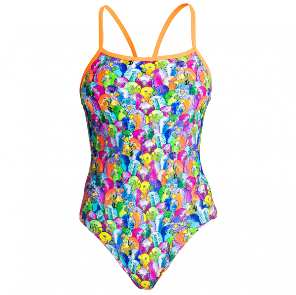 Купальник детский спортивный FUNKITA BANG BANG BUDGIE_002