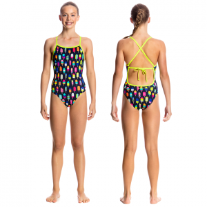 FUNKITA Frosty Fruits Tie Me Tight Купальник детский