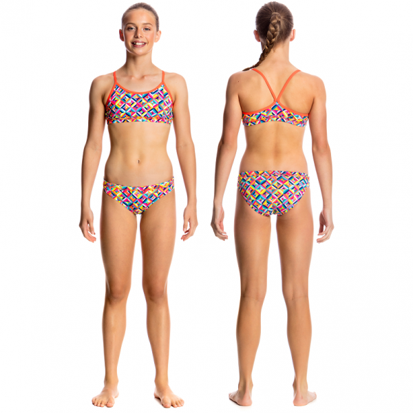 FUNKITA Flash Bomb Купальник раздельный детский спортивный для бассейна