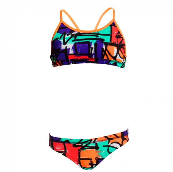 FUNKITA Street Beat Купальник раздельный детский спортивный для бассейна