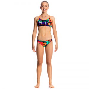 FUNKITA Street Beat Купальник раздельный детский спортивный для бассейна