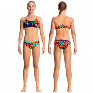 FUNKITA Street Beat Купальник раздельный детский спортивный для бассейна