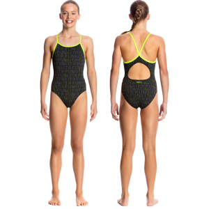 FUNKITA Binary Babe Купальник для бассейна детский спортивный