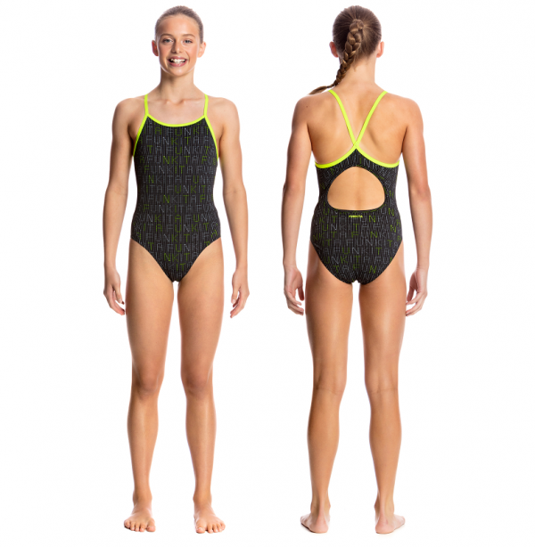 FUNKITA Binary Babe Купальник для бассейна детский спортивный