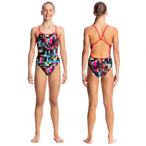 FUNKITA Test Signal Купальник для бассейна детский спортивный