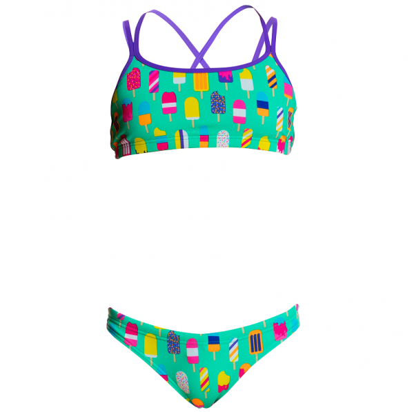 FUNKITA Popsicle Parade Cross Купальник раздельный детский спортивный для бассейна