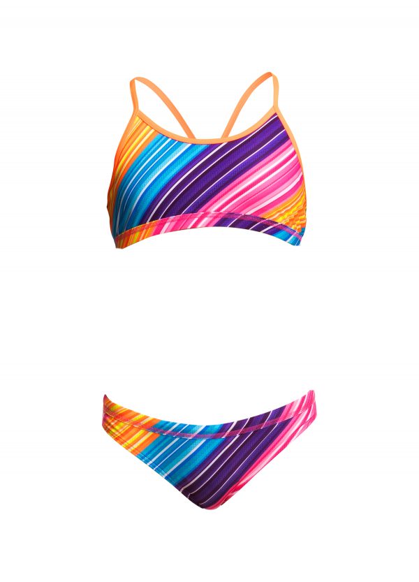 FUNKITA FINE LINES Раздельный детский купальник для бассейна