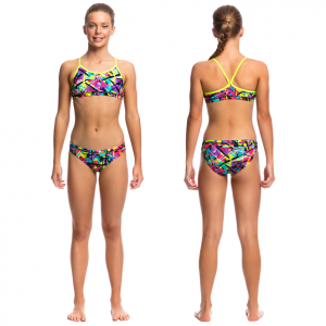 FUNKITA SPRAY ON Раздельный детский купальник для бассейна