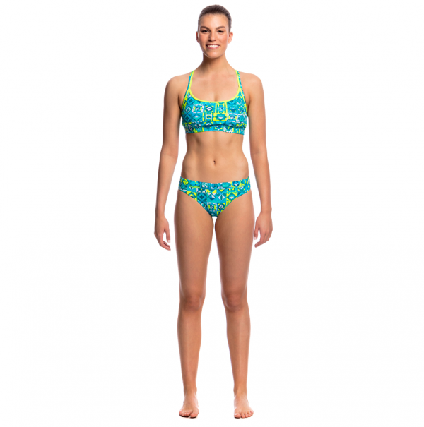 FUNKITA_LIME_LIGHT Купальник раздельный для бассейна