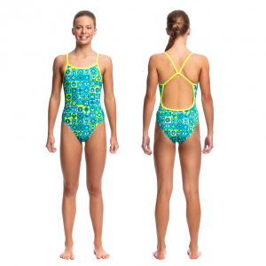 FUNKITA_LIME_LIGHT Купальник детский для бассейна