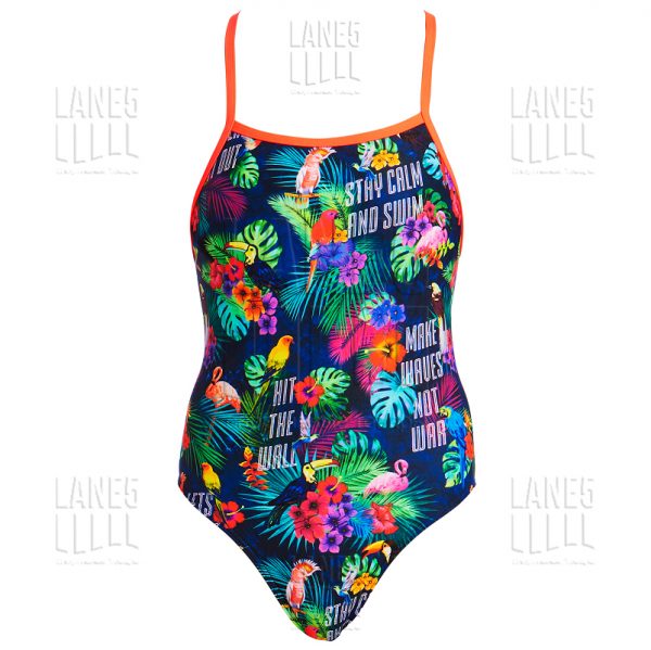 FUNKITA TROPIC TAG TIE ME TIGHT Купальник для бассейна