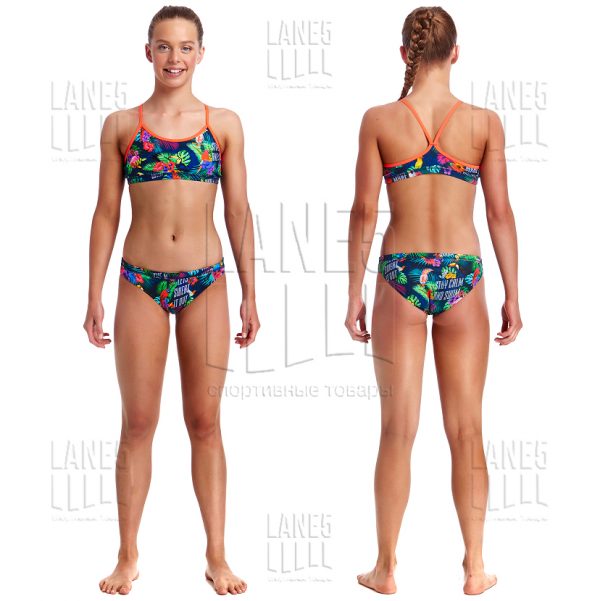 FUNKITA TROPIC TAG купальник раздельный детский