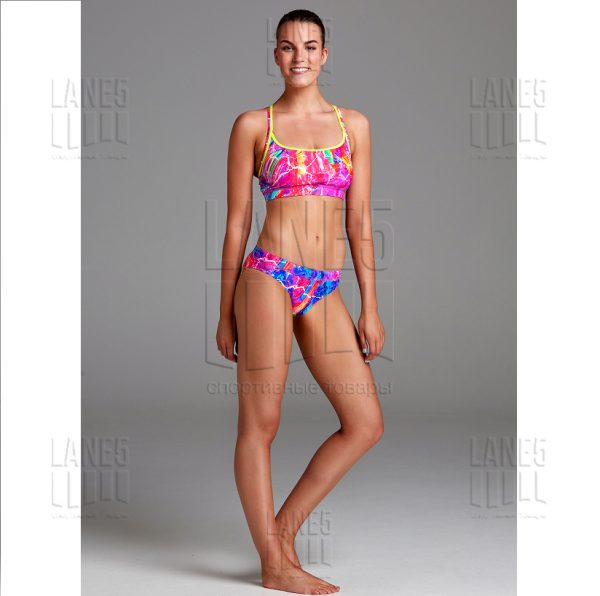 FUNKITA KALEIDOCOLOUR SPORTS Купальник раздельный спортивный
