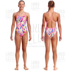 FUNKITA HEART SPLATTER Купальник для бассейна детский