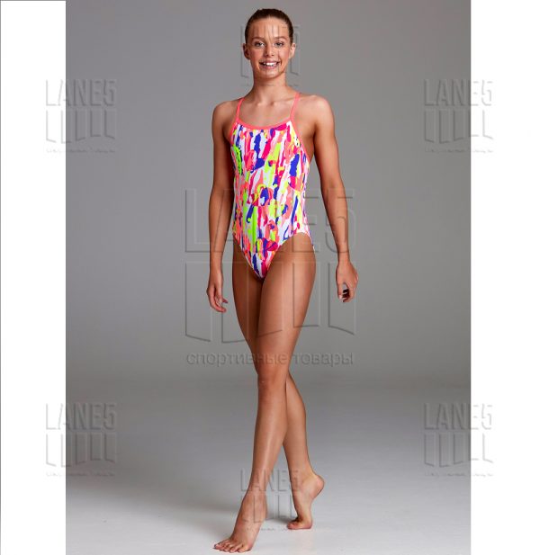 FUNKITA HEART SPLATTER Купальник для бассейна детский