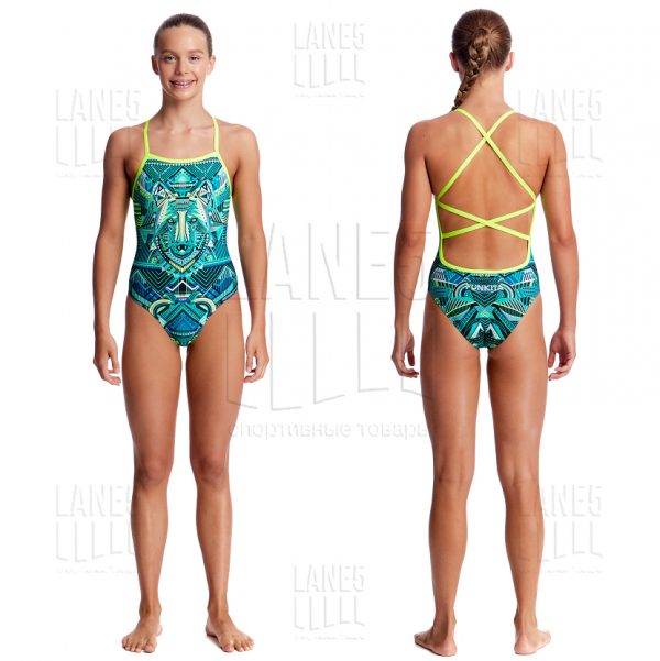 FUNKITA WEAR WOLF STRAPPED Купальник для бассейна детский