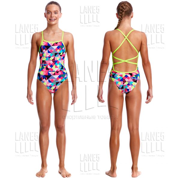 FUNKITA PURPLE PATCH Купальник для бассейна