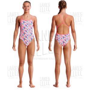 FUNKITA PINK PANDA ECO Купальник для бассейна детский