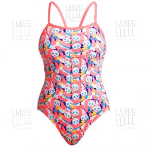 FUNKITA PINK PANDA ECO Купальник для бассейна