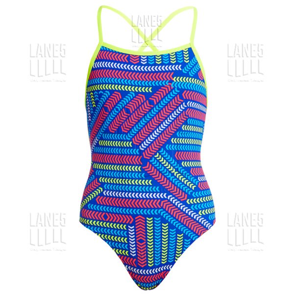 FUNKITA Chain Reaction Strapped Купальник для бассейна