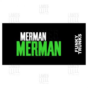FUNKY TRUNKS Green Merman Полотенце для бассейна