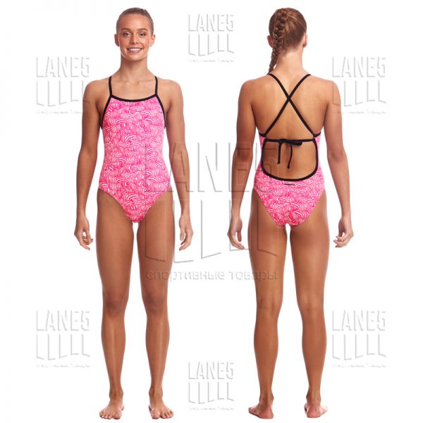 FUNKITA Painted Pink Tie Me Tight Eco Купальник детский