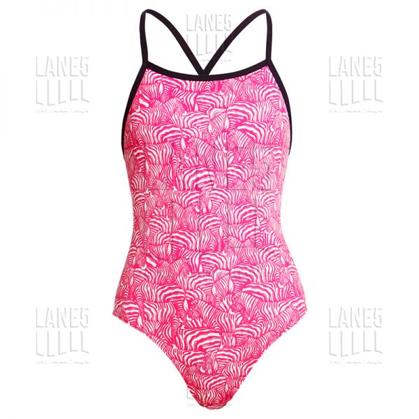 FUNKITA Painted Pink Tie Me Tight Eco Купальник детский