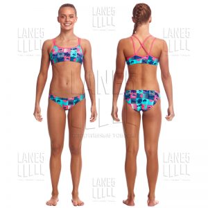 FUNKITA Club Tropicana Criss Cross Купальник детский раздельный