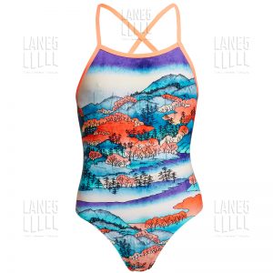 FUNKITA Misty Mountain Strapped Купальник для бассейна