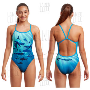 FUNKITA Shark Bay Купальник для бассейна детский