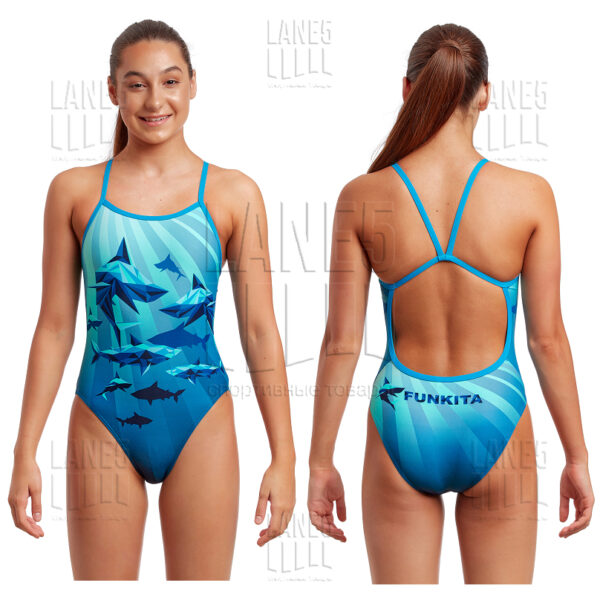 FUNKITA Shark Bay Купальник для бассейна детский