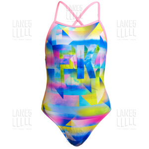 FUNKITA Counting Clouds Strapped Купальник для бассейна