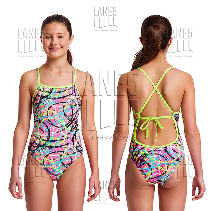 FUNKITA Donut Delight Tie Me Tight Купальник детский