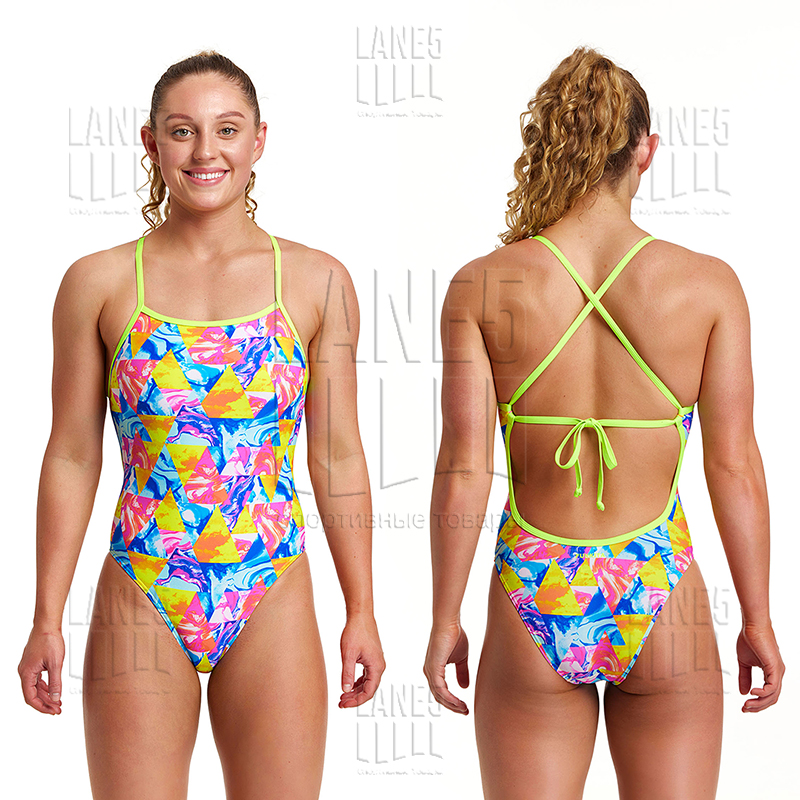FUNKITA Swirl Stopper Tie Me Tight Купальник спортивный