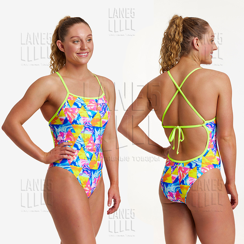 FUNKITA Swirl Stopper Tie Me Tight Купальник спортивный