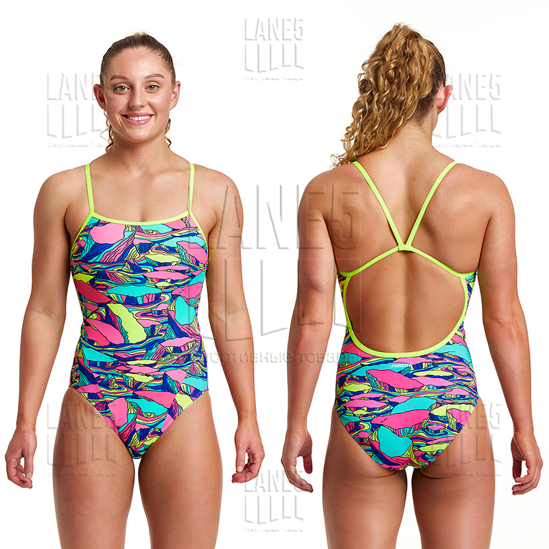 FUNKITA Bright Bergs Eco Купальник для бассейна