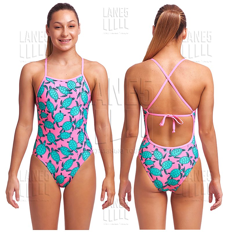 FUNKITA Paddling Pink Tie Me Tight Купальник для бассейна