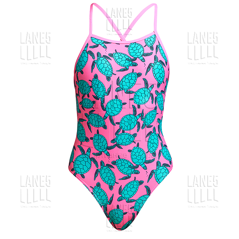 FUNKITA Paddling Pink Tie Me Tight Купальник для бассейна