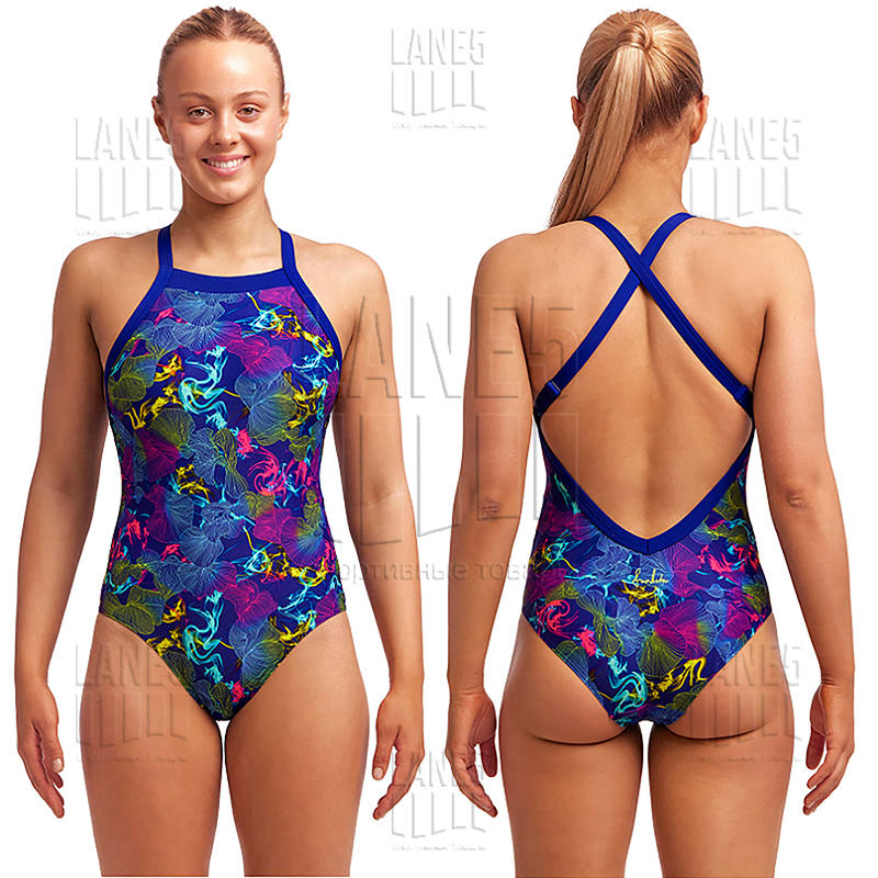 FUNKITA Oyster Saucy Sky Hi Купальник для бассейна